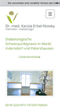 Mobile Screenshot of dr-erbel-nowky.de